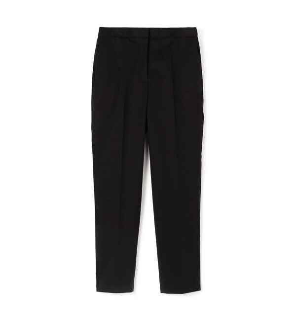 DES PRES「ハイカウントコットン シガレットパンツ」|スラックス|19 ブラック