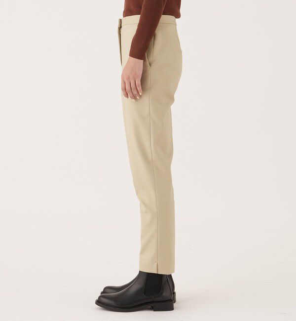 DES PRES「ハイカウントコットン シガレットパンツ」|スラックス|
