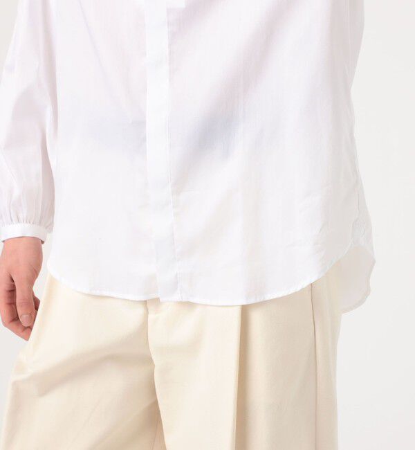 TOMORROWLAND BUYING WEAR「BOURRIENNE POETESSE コットンシャツ」|シャツ・ブラウス|