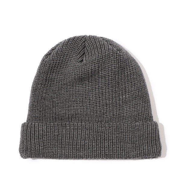 TOMORROWLAND GOODS「KIJIMA TAKAYUKI KNIT DECK CAP」|ニット帽|17 チャコールグレー