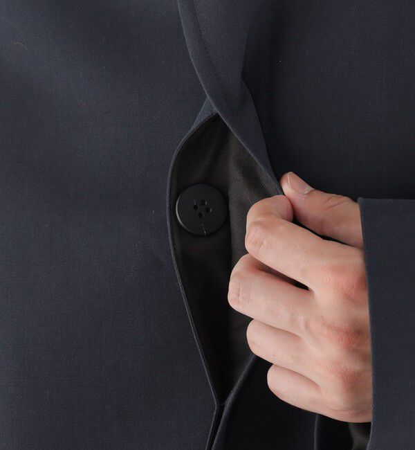 GALERIE VIE「ウールコットンダブルクロス バルカラーコート」|ステンカラーコート|