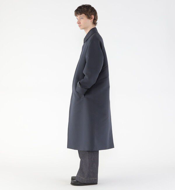 GALERIE VIE「ウールコットンダブルクロス バルカラーコート」|ステンカラーコート|