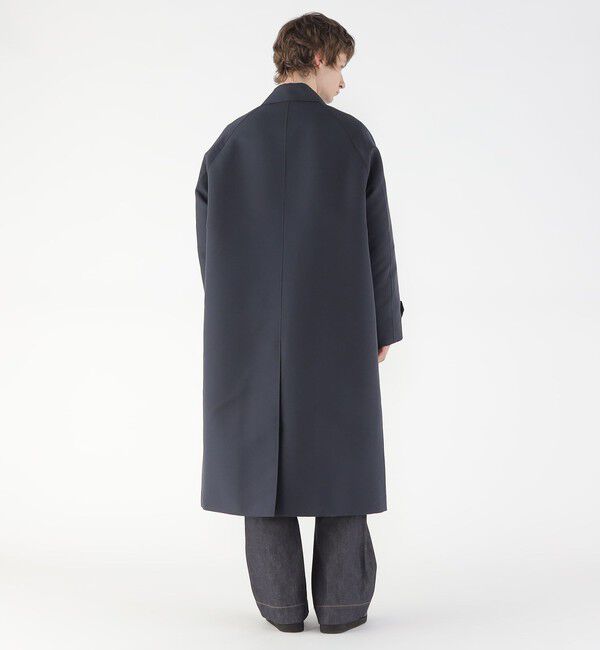 GALERIE VIE「ウールコットンダブルクロス バルカラーコート」|ステンカラーコート|