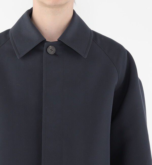 GALERIE VIE「ウールコットンダブルクロス バルカラーコート」|ステンカラーコート|