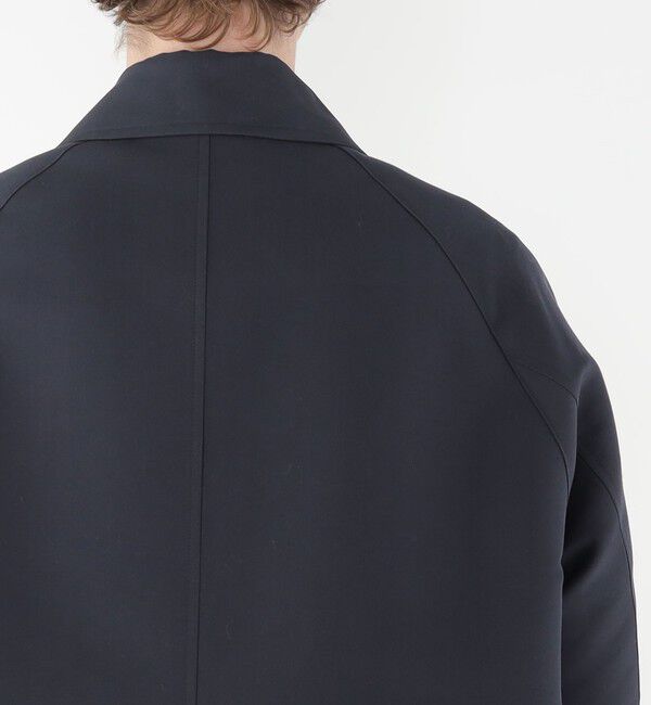 GALERIE VIE「ウールコットンダブルクロス バルカラーコート」|ステンカラーコート|