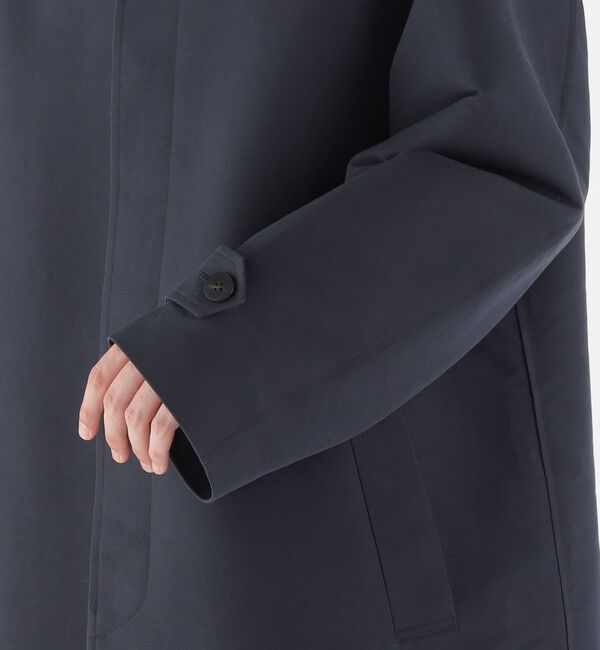 GALERIE VIE「ウールコットンダブルクロス バルカラーコート」|ステンカラーコート|