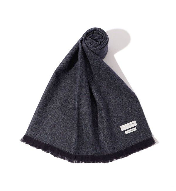 TOMORROWLAND GOODS「TOMORROWLAND カシミヤ ストール」|ストール|68 ネイビー系