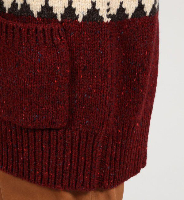 TOMORROWLAND BUYING WEAR「1205 ジャガード ニットカーディガン」|ニット・セーター|