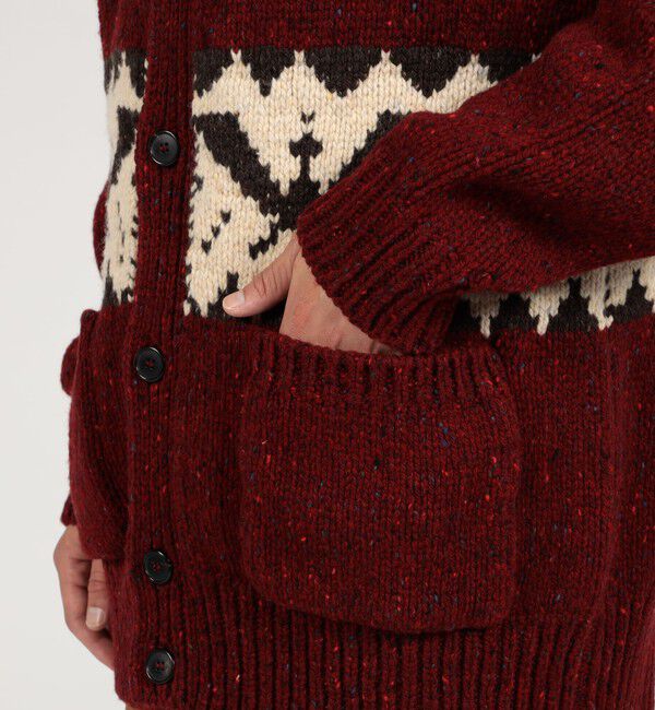 TOMORROWLAND BUYING WEAR「1205 ジャガード ニットカーディガン」|ニット・セーター|