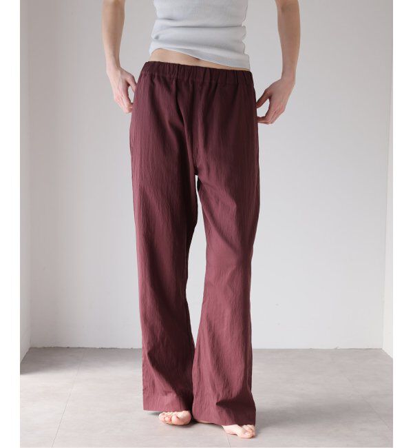 EMILYWEEK「【ROOM】ソフトタイプライターパンツ」|その他|ブラウン