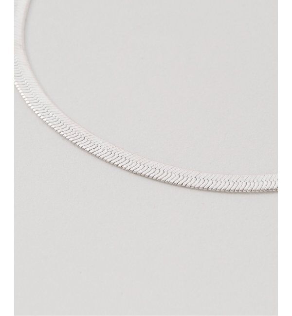 VERMEIL par iena「《追加》LUV AJ ラヴエージェイ THE CLASSIQUE HERRINBONE CHAIN」|ネックレス|