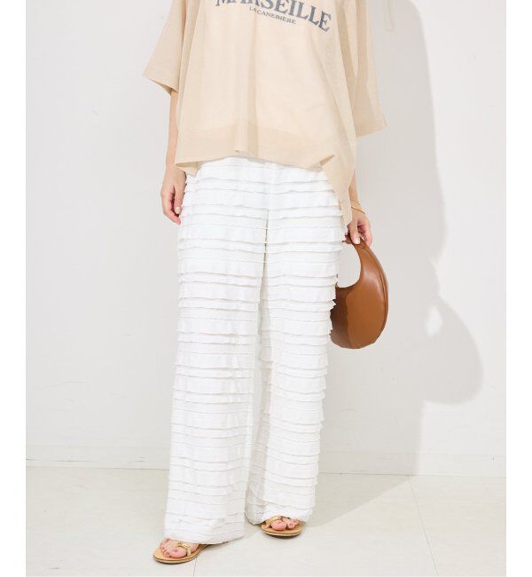 SLOBE IENA「フリルカットパンツ」|その他|