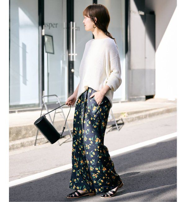 SLOBE IENA「《WEB限定/追加》SLOBE レザーグルカサンダル」|サンダル|