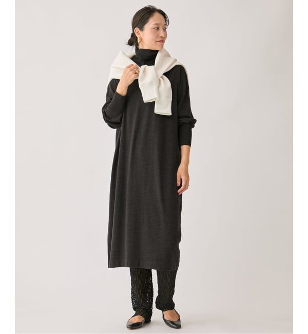 VERMEIL par iena「GLOW wool knit ワンピース」|ワンピース|