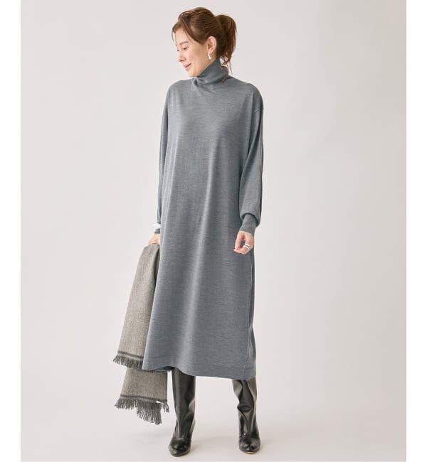 VERMEIL par iena「GLOW wool knit ワンピース」|ワンピース|