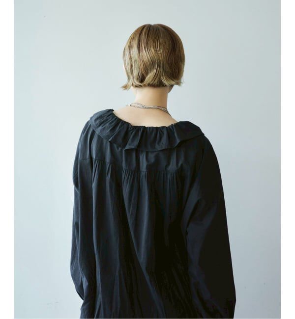 journal standard luxe「《追加》コットンローン フリルパフブラウス」|シャツ・ブラウス|