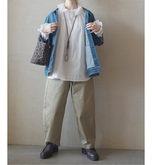 journal standard luxe「《追加》コットンローン フリルパフブラウス」|シャツ・ブラウス|