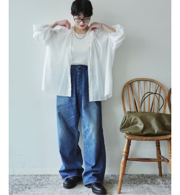 journal standard luxe「《追加》コットンローン フリルパフブラウス」|シャツ・ブラウス|