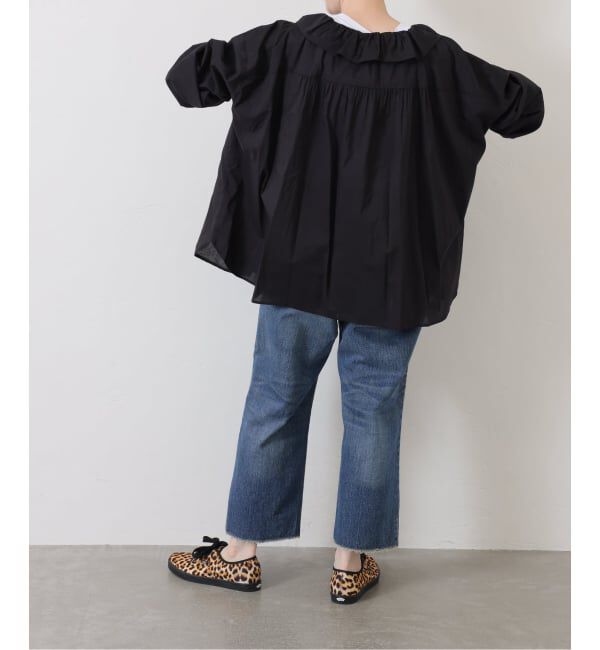 journal standard luxe「《追加》コットンローン フリルパフブラウス」|シャツ・ブラウス|