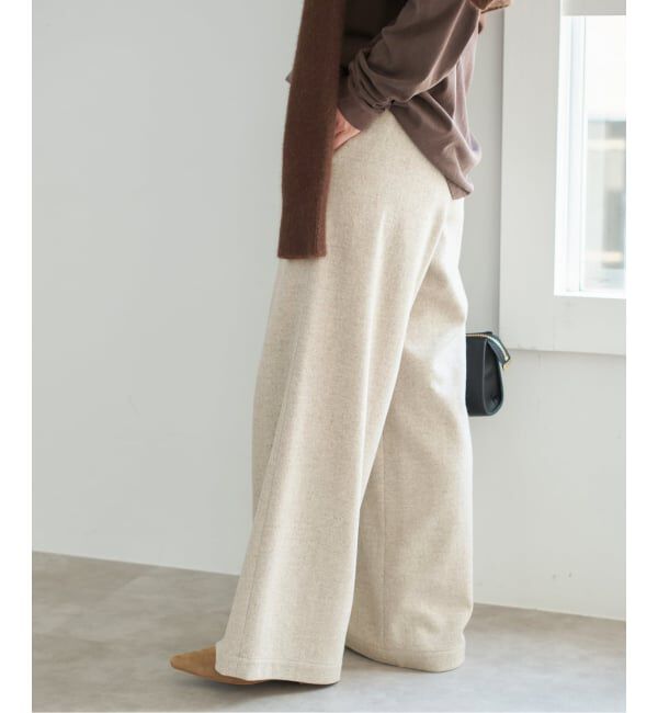 Spick and Span「《WEB限定 / 追加》ツイードイージーパンツ」|その他|