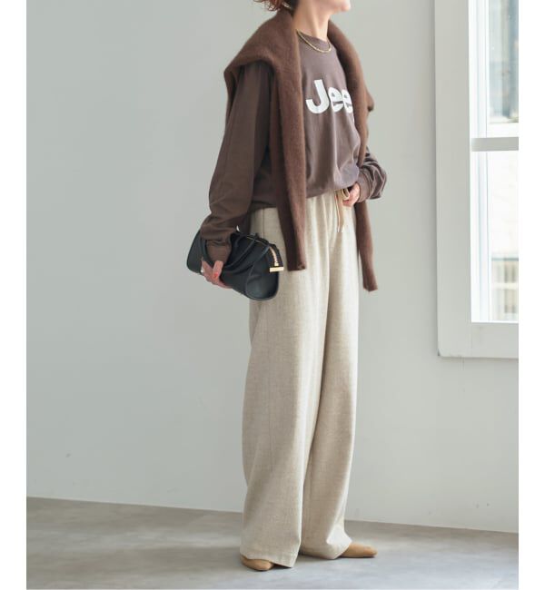 Spick and Span「《WEB限定 / 追加》ツイードイージーパンツ」|その他|