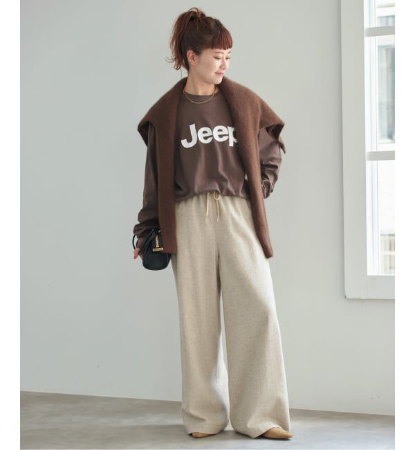 Spick and Span「《WEB限定 / 追加》ツイードイージーパンツ」|その他|