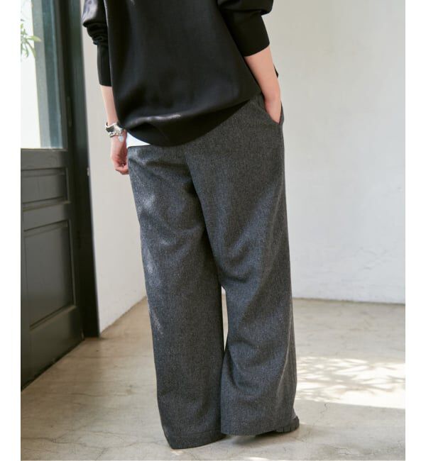 Spick and Span「《WEB限定 / 追加》ツイードイージーパンツ」|その他|