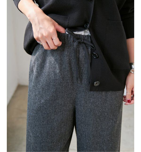 Spick and Span「《WEB限定 / 追加》ツイードイージーパンツ」|その他|