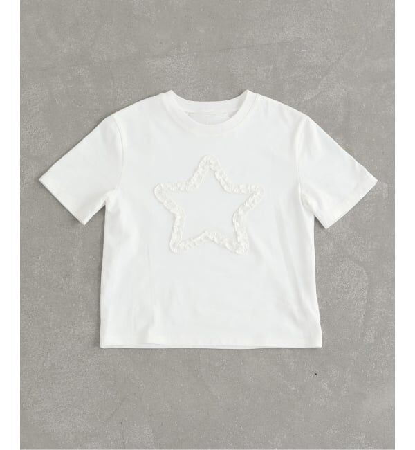 U by SPICK&SPAN「MARIN&times;Uby スターフリルTEEシャツ」|Tシャツ・カットソー|