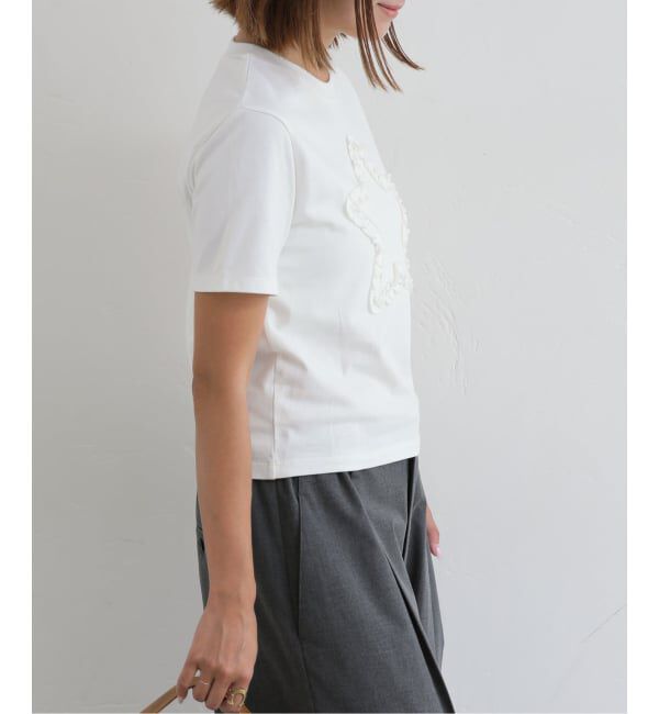 U by SPICK&SPAN「MARIN&times;Uby スターフリルTEEシャツ」|Tシャツ・カットソー|