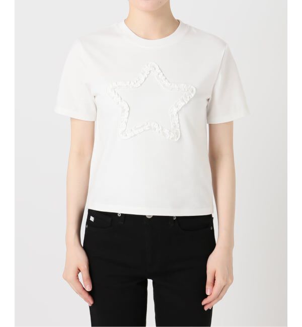 U by SPICK&SPAN「MARIN&times;Uby スターフリルTEEシャツ」|Tシャツ・カットソー|