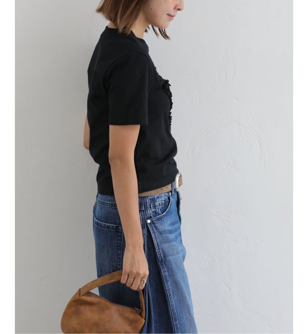 U by SPICK&SPAN「MARIN&times;Uby スターフリルTEEシャツ」|Tシャツ・カットソー|