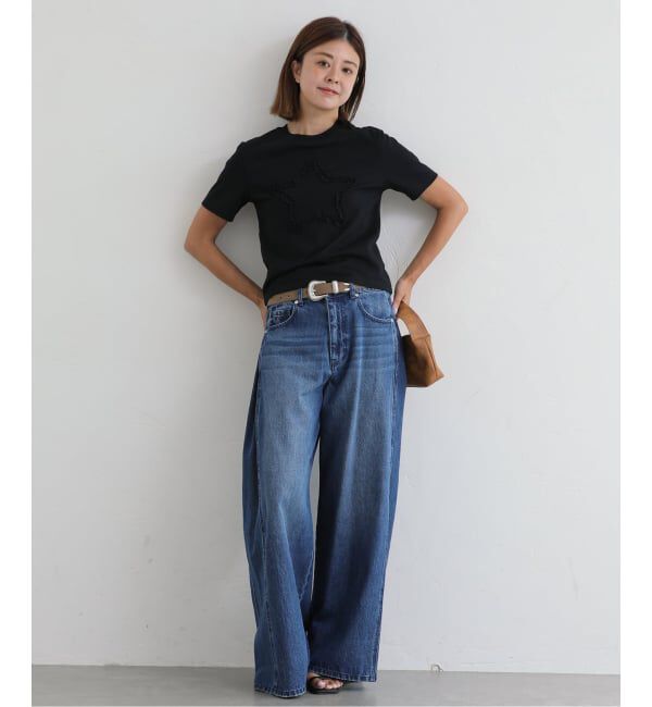 U by SPICK&SPAN「MARIN&times;Uby スターフリルTEEシャツ」|Tシャツ・カットソー|