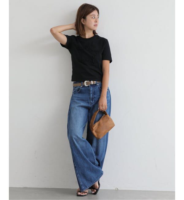 U by SPICK&SPAN「MARIN&times;Uby スターフリルTEEシャツ」|Tシャツ・カットソー|