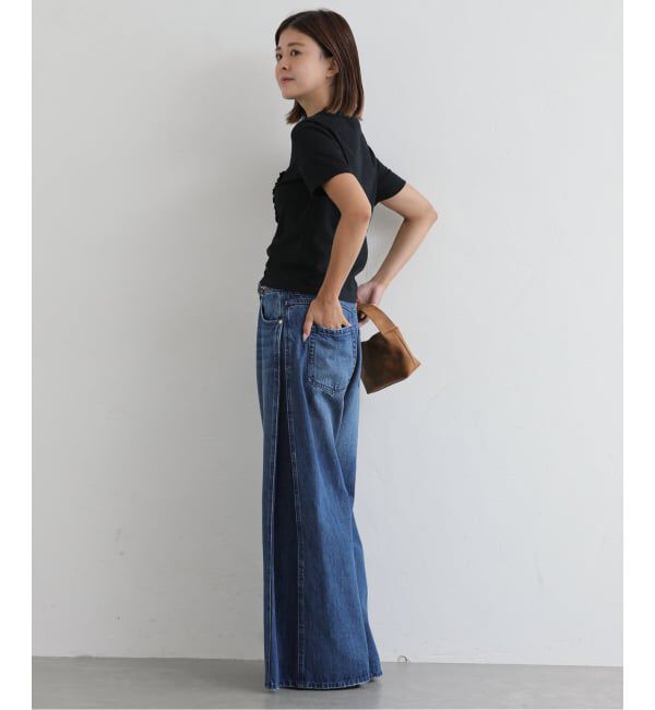 U by SPICK&SPAN「MARIN&times;Uby スターフリルTEEシャツ」|Tシャツ・カットソー|