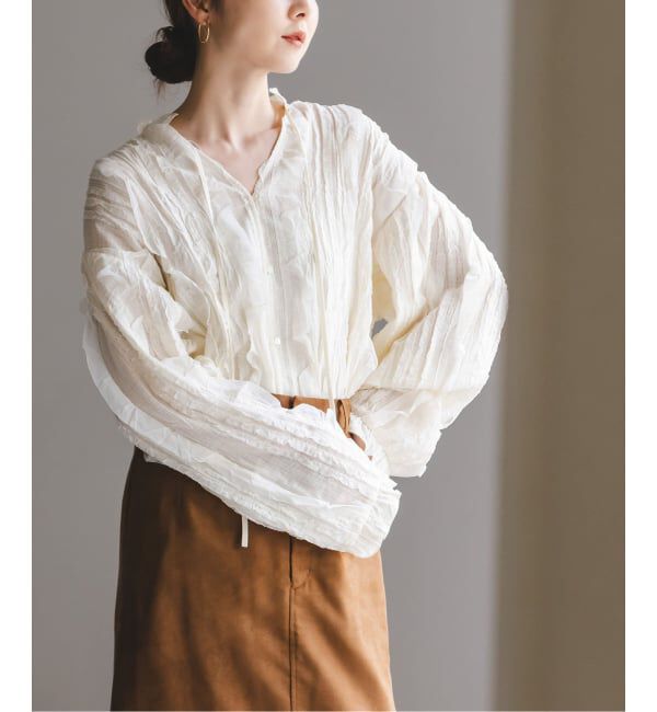 NOBLE「フリルブラウス」|シャツ・ブラウス|