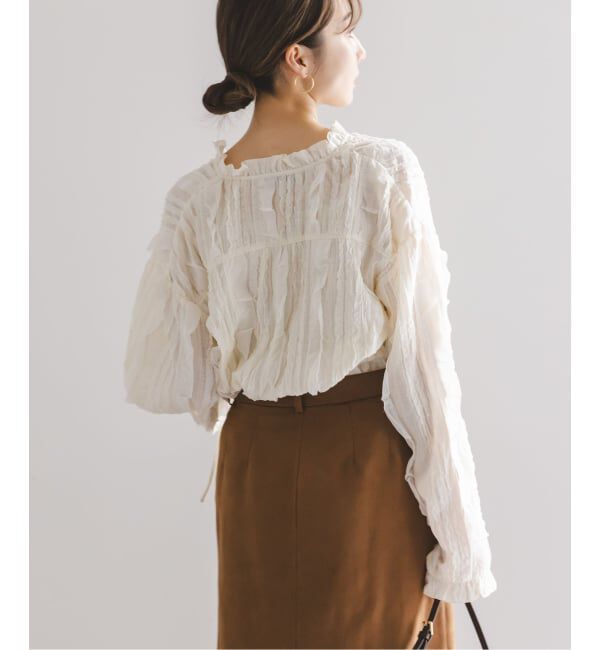 NOBLE「フリルブラウス」|シャツ・ブラウス|