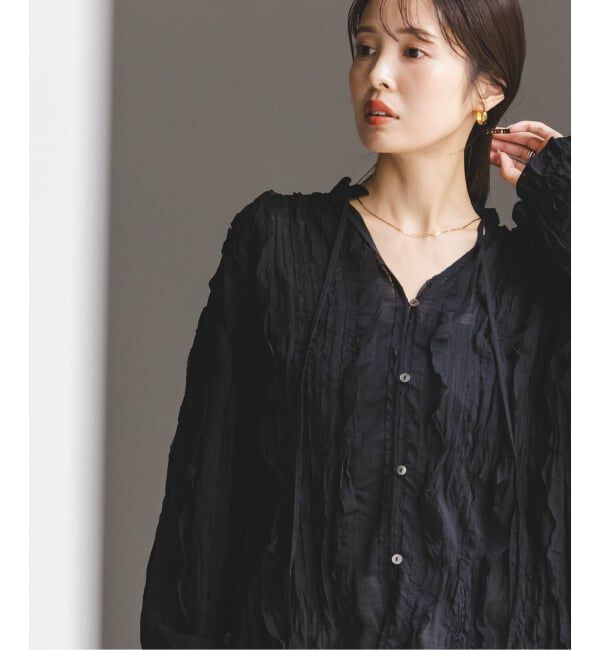 NOBLE「フリルブラウス」|シャツ・ブラウス|