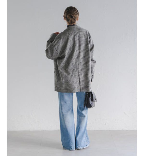 追加》オーバーサイズチェックジャケット（NOBLE）｜ルミネの