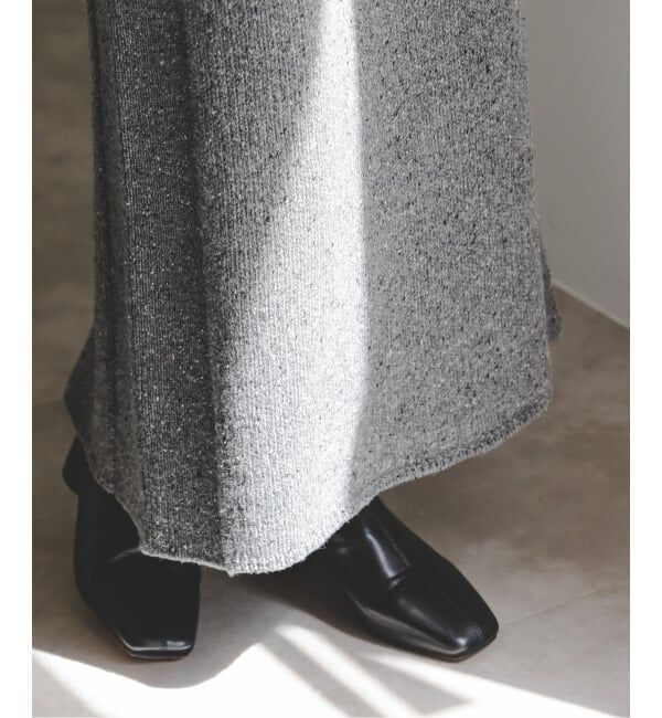 NOBLE「《NOBLE別注》Venit/ヴェニット ネップツイードタイトスカート」|スカート|