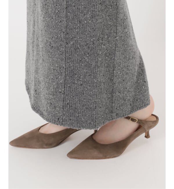 NOBLE「《NOBLE別注》Venit/ヴェニット ネップツイードタイトスカート」|スカート|