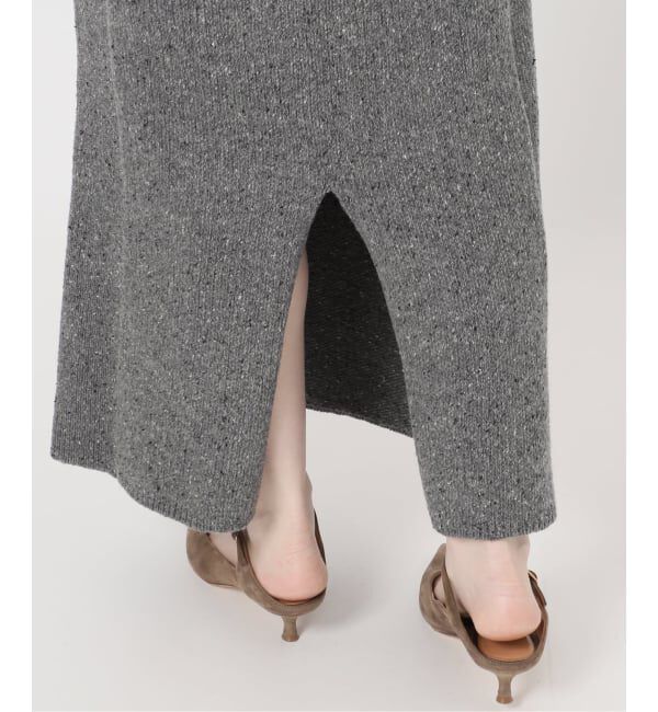 NOBLE「《NOBLE別注》Venit/ヴェニット ネップツイードタイトスカート」|スカート|