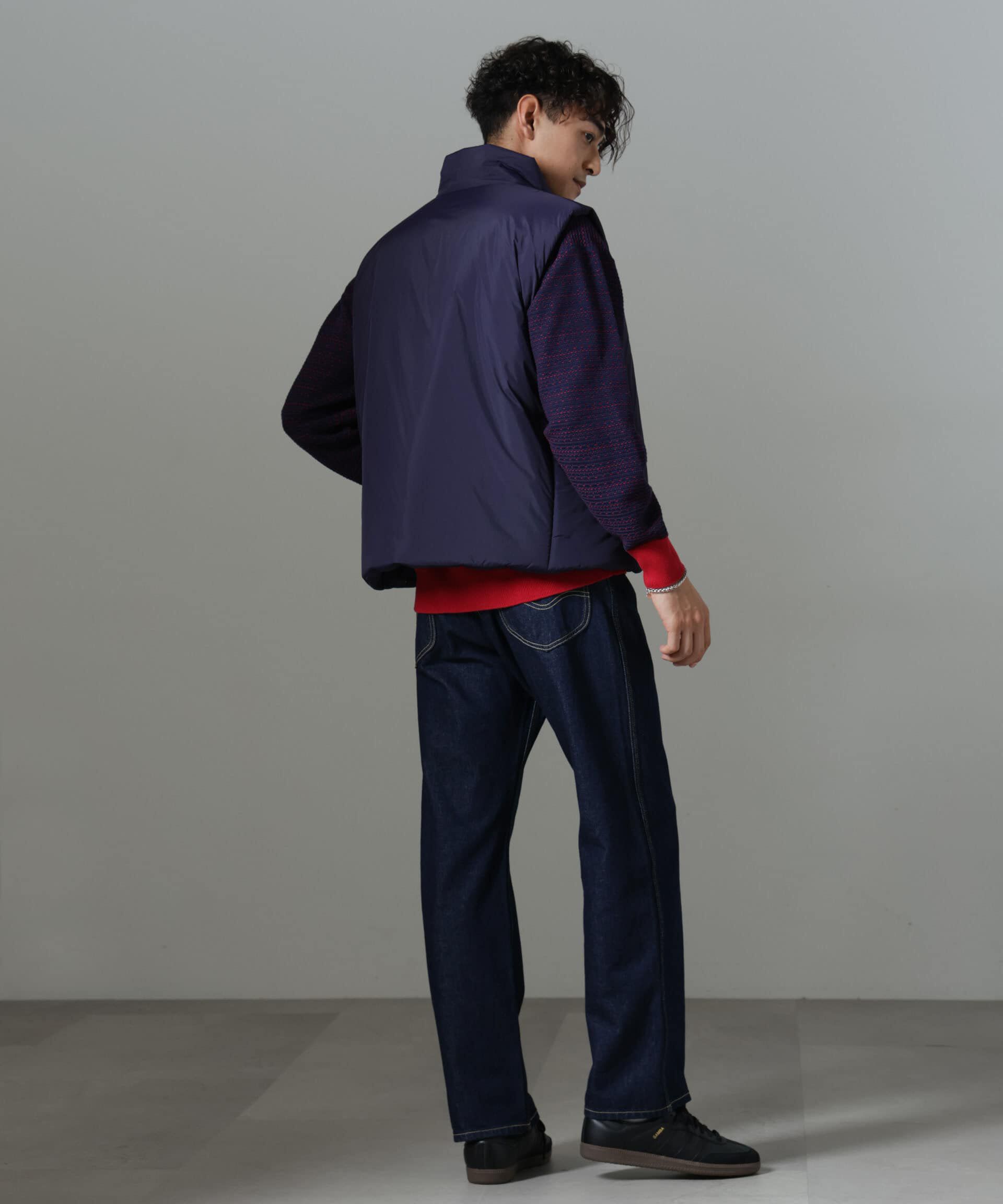 nano･universe「「NJ/CLUB」PARKSTOCK  中綿ベスト」|ブルゾン・スタジャン|