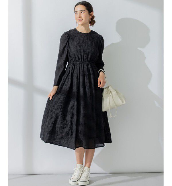 組曲「シャーリングライクシフォン ワンピース」|ワンピース|