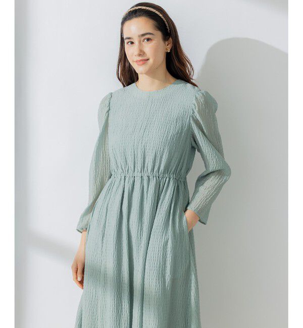 組曲「シャーリングライクシフォン ワンピース」|ワンピース|