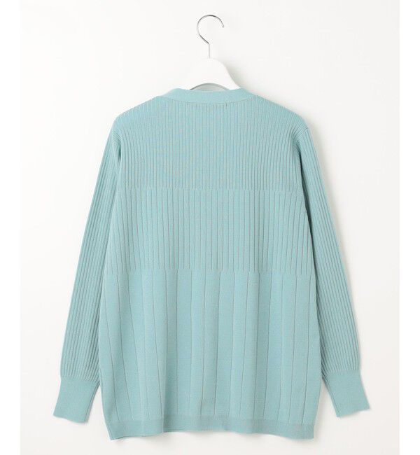 自由区「【洗える・XSサイズあり】ハイツイストコットンアセテート カーディガン」|カーディガン|