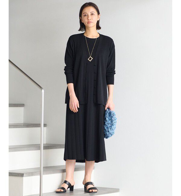 自由区「【洗える・XSサイズあり】ハイツイストコットンアセテート カーディガン」|カーディガン|