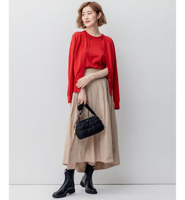 23区「【洗える/アンサンブル対応】サステナブルウール カーディガン」|カーディガン|