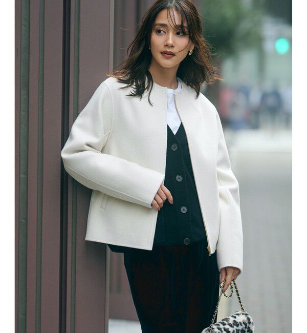 23区「【洗える】ピュアカシミヤ カーディガン」|カーディガン|