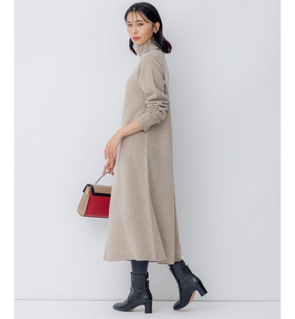 23区「メリノシネ ニット ワンピース」|ワンピース|